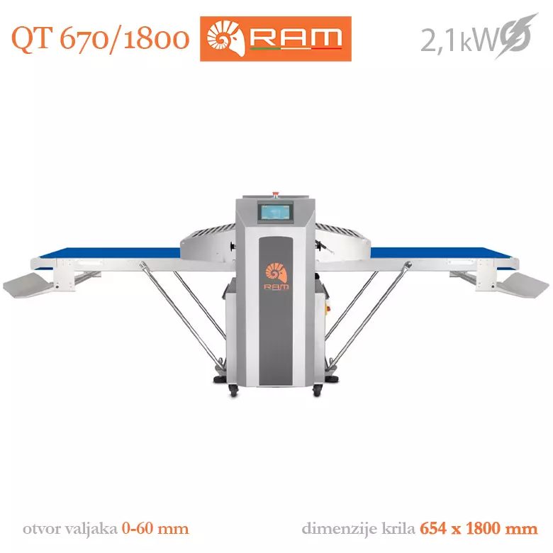 Laminator za testo Ram QT 670 1800