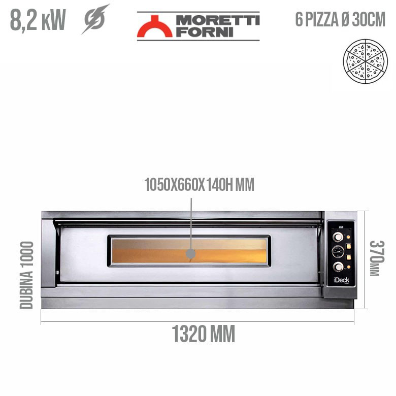 Pica pec Moretti Forni iDeck PM 105.65